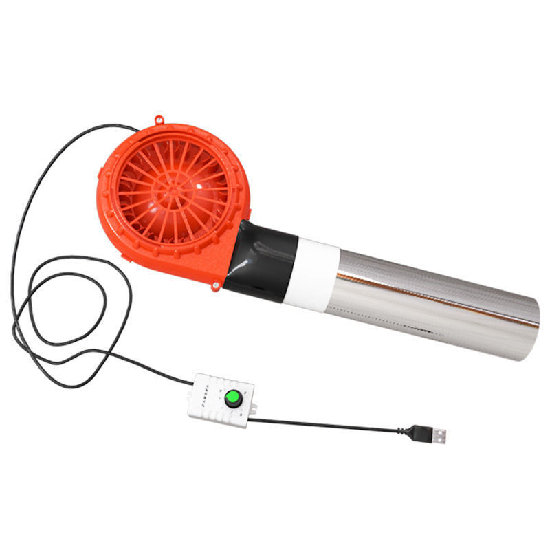 Mini Adjustable Portable Air Blower Centrifugal Radial Air Cooler Fan USB BBQ Blower Charcoal Coolin