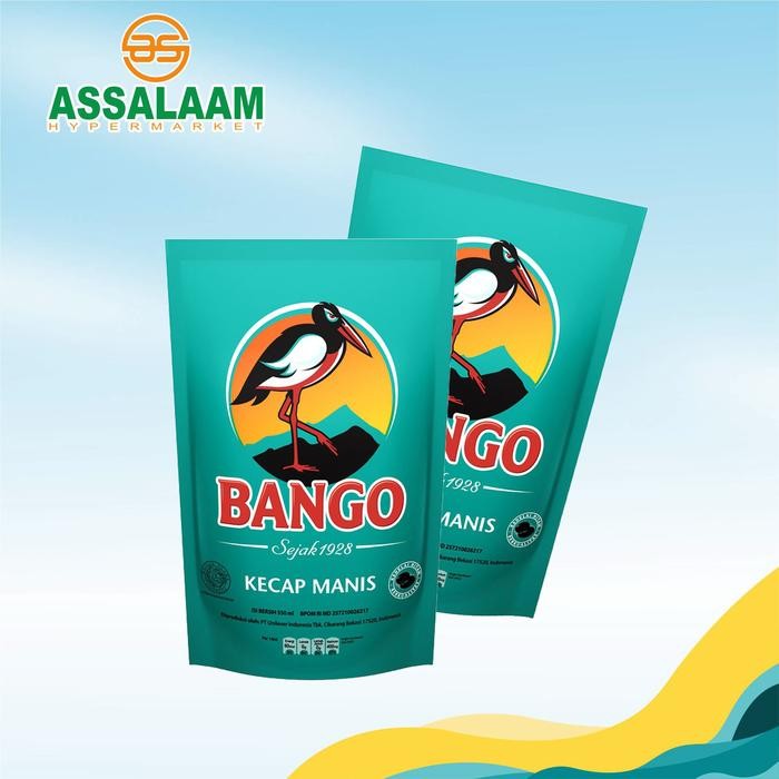 5r6v- Bango Kecap Manis Refil 550Ml