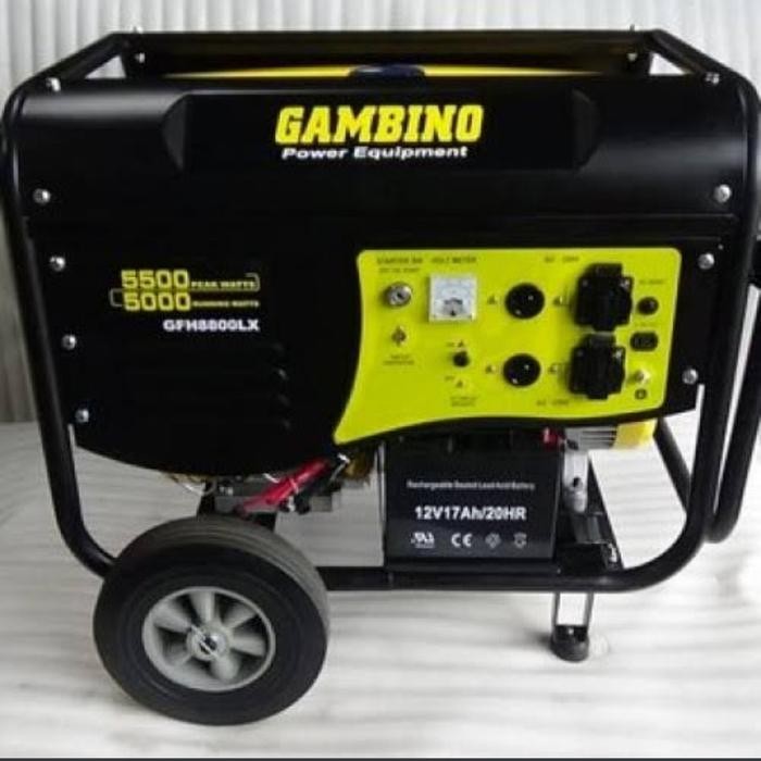 Paling Baik Genset Gambino 5000 Watt Gfh 8800 Lx/ Gfh8800Lx Terlariss 