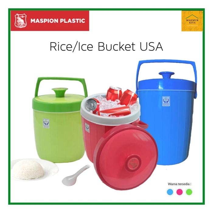 TerBaikBulanini- Termos Nasi Maspion 20 26 30 38 Usa / Termos Es Batu / Tremos Nasi Besar 10 Liter