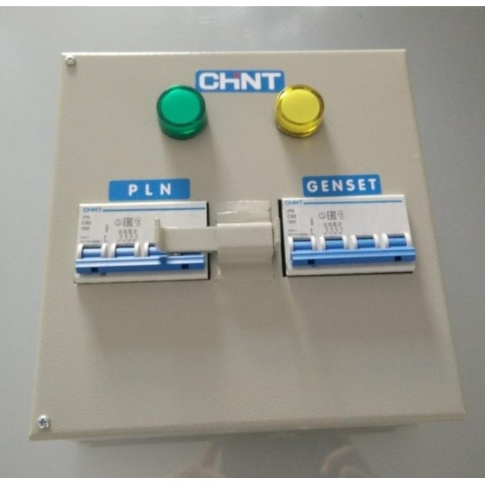 Murah Chint Panel Interlock 4P 63A Switch Pln - Genset Ohm Saklar Cos 1-0-2 Terlariss 