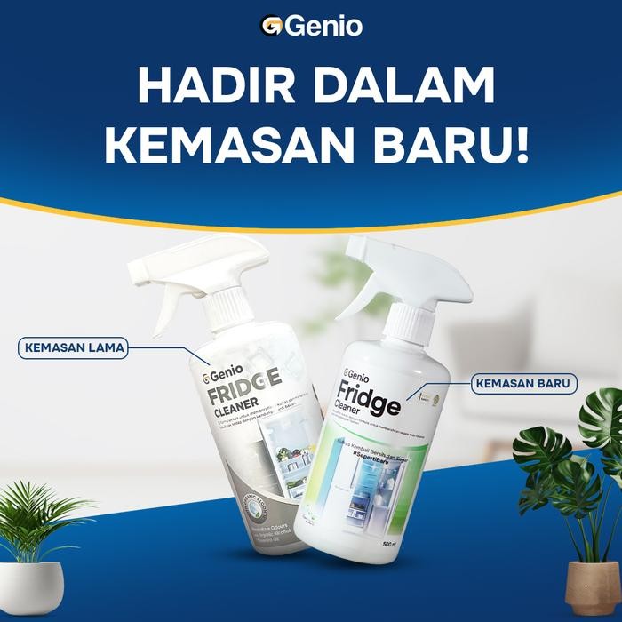 PROMO Genio PAKET BERSIH SEHAT Genio Cleaner & Genio Fridge Cleaner 500ML- Pembersih Serbaguna