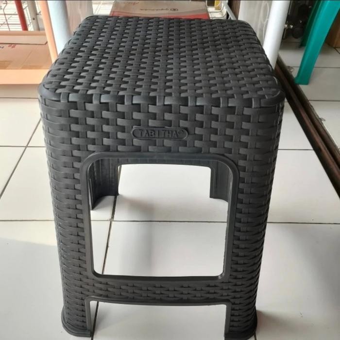 KURSI BAKSO PLASTIK KOMET HITAM/KURSI PLASTIK KOMET