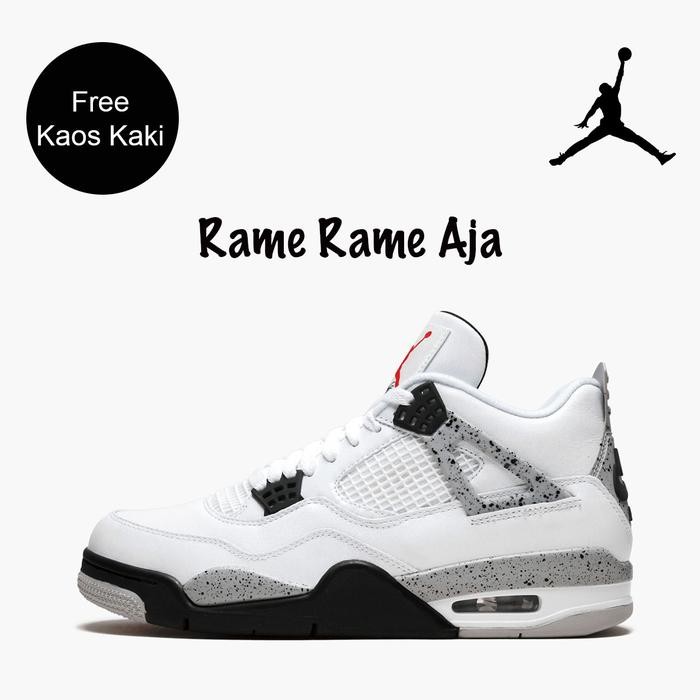 Air Jordan 4 Retro White Cement