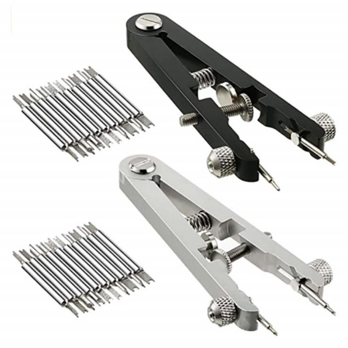 Spring Bar Remover Alat Pembuka Jam Tangan Spring Bar Tweezer Plier Alat Potong Jam Tangan Rantai
