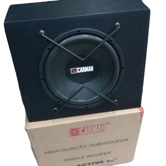Speaker Subwoofer Mobil 12 Inch,Carman aktif 12 Inch- Carman 10 Inch