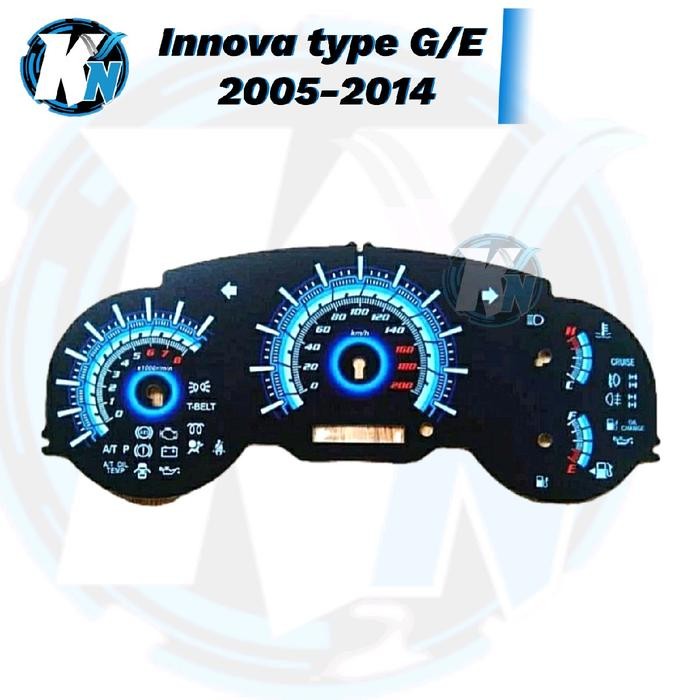 Speedometer Variasi Kijang Innova Tahun 2005-2014 G / E / Panel Speedometer Tbk