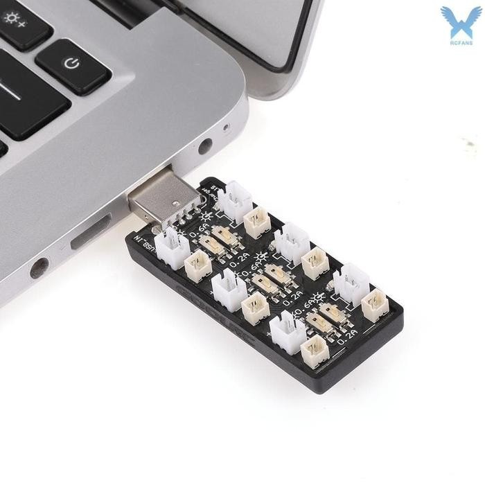Hobi3s- Charger Baterai Batre Battery Lipo 1S Lipo Usb 1S Lihv 6Channel 3.7V