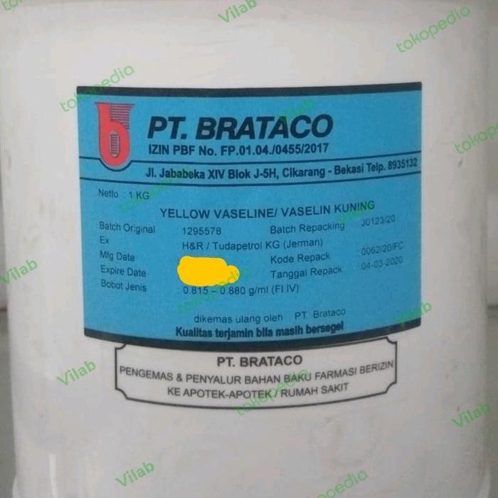 vaselin kuning / vaselin flavum