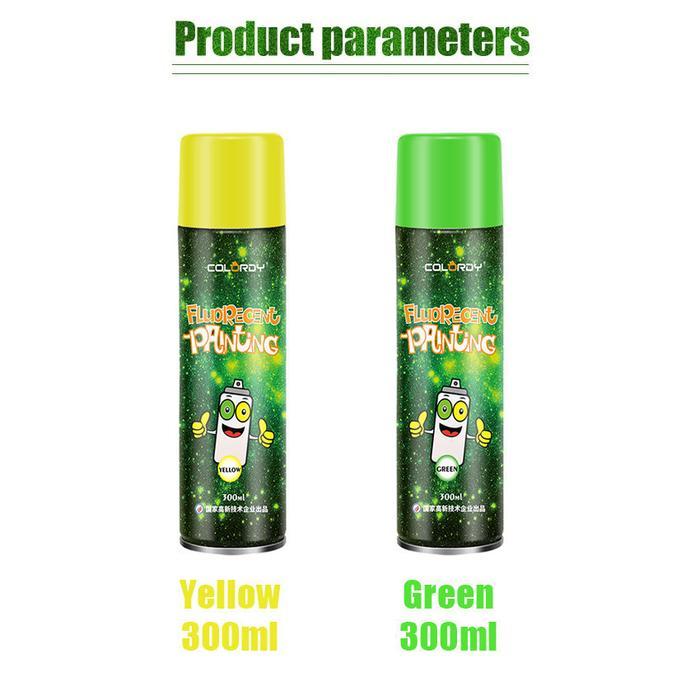 Cat Semprot pilox KINTA GLOW IN THE DARK pilok fosfor paint aerosol