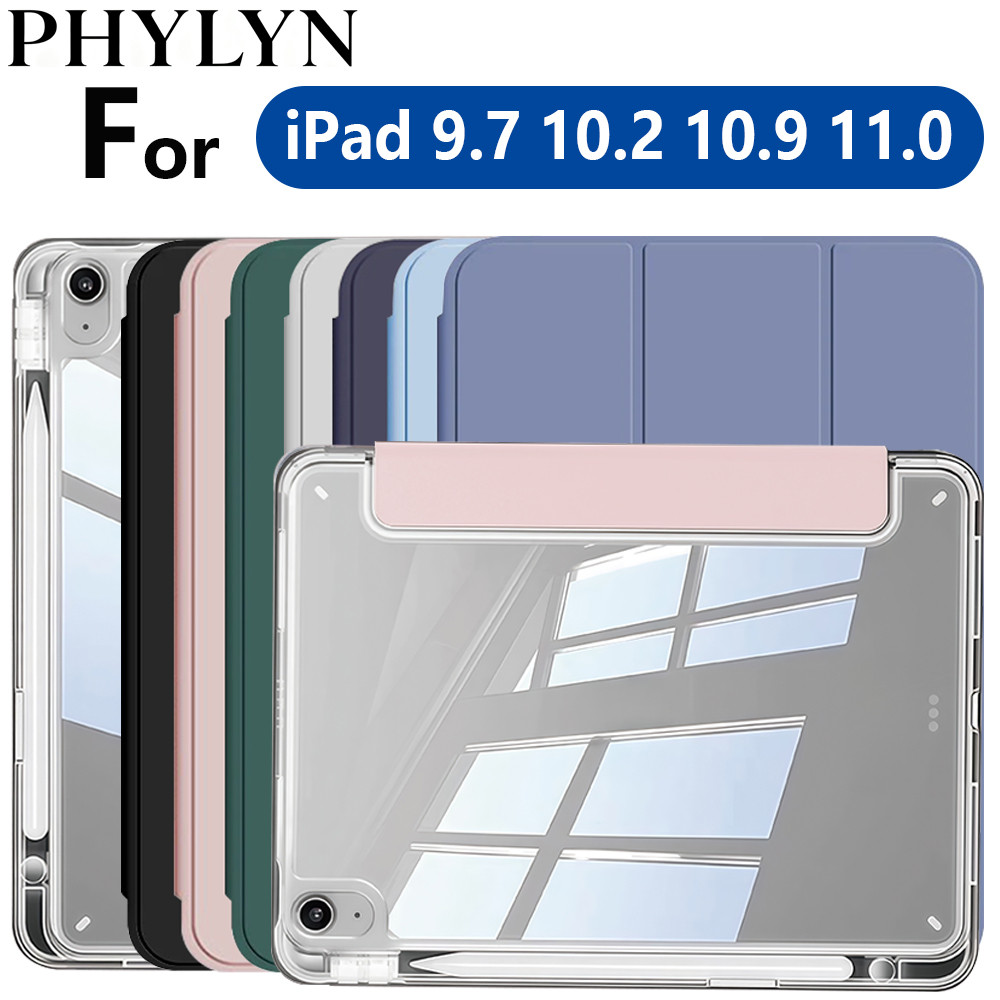 Case for iPad (A16) 11th Gen, 10th Gen, 11-inch 2025, iPad 9th/8th/7th/6th/5th gen, iPad Air Crystal