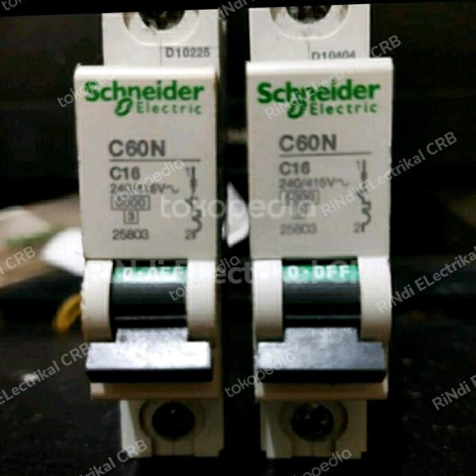 schneider mcb 1phase 16Amper model lama