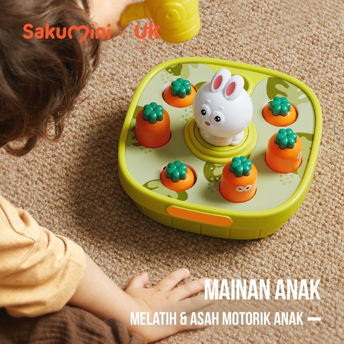 PROMO!!! Sakumini Hammering Whack Knocking Toys Mainan Latihan Motorik Pukul Anak BE5T QUALITY