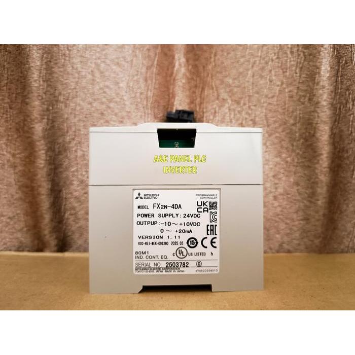 Fx2N-4Da Plc Mitsubishi Fx2N 4Da Fx2N4Da