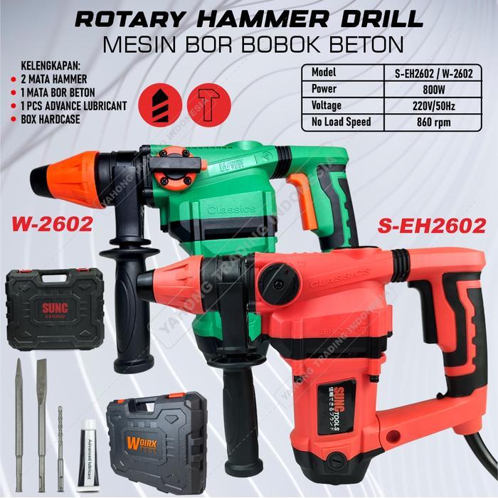 Orion Tools - Hammer Drill Mesin Bor Bobok Beton Dinding Tembok Sunc Tools