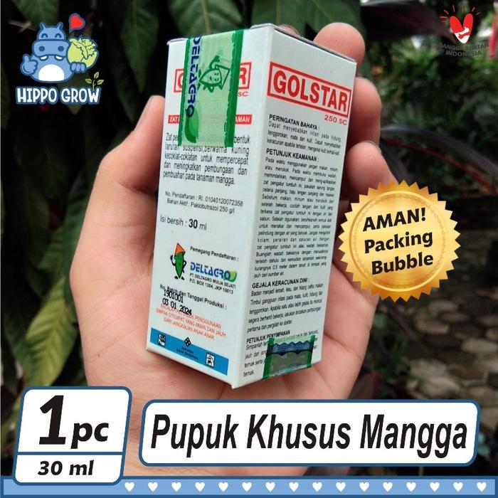 Pupuk Zpt Golstar Isi 30Ml - Hormon Booster Pemacu Buah Bunga Di Luar Musim Tanaman Mangga Arumanis