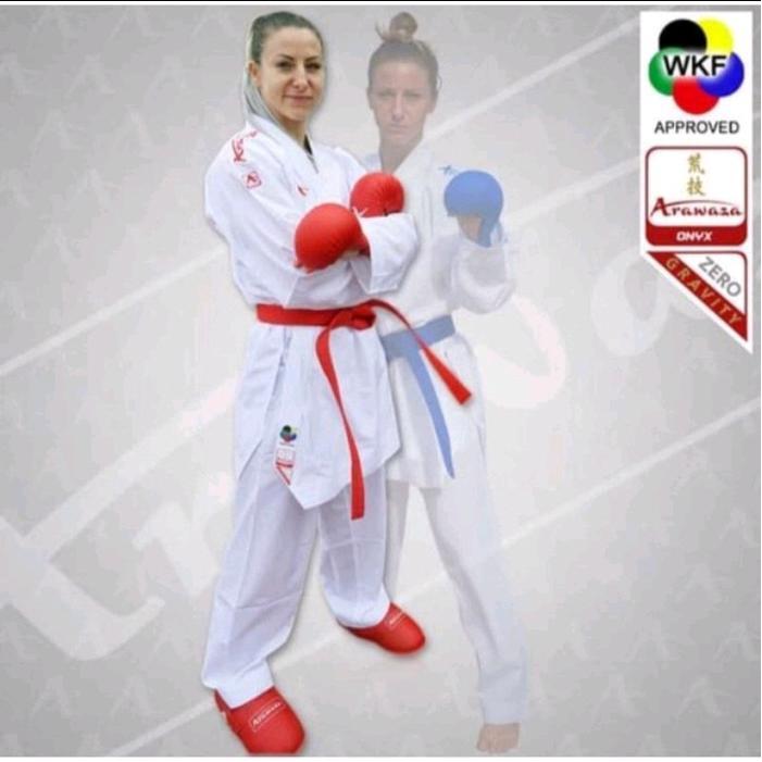 Diskon Baju Karate Arawaza Onyx Zero Gravity Wkf Approved Autentik