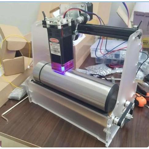 MESIN PRINTER GRAFIR TUMBLER 40W MINI DIY LASER ENGRAVER  Hitam MESIN PRINTER GRAFIR - Putih