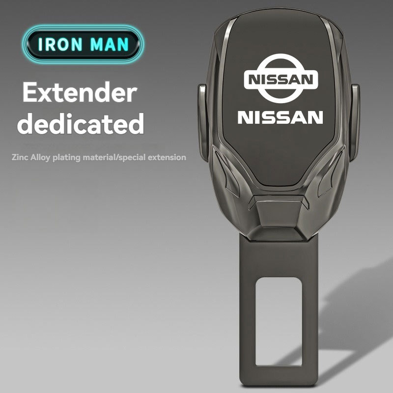 Car Safety Belt Extender Seat Belt Cover For Nissan X-trail Qashqai Rogue Altima Versa Juke Leaf