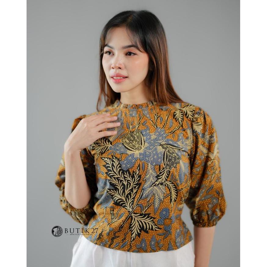 BUTIK27 - Safira Blouse Batik Wanita