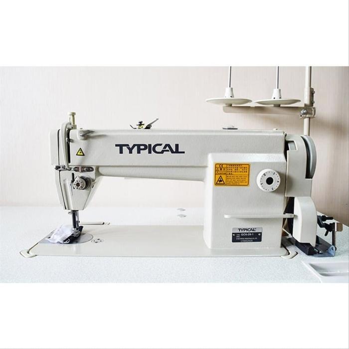 Typical GC6-28-1 Mesin Jahit 1 Jarum Produksi Kaos Kemeja Jeans