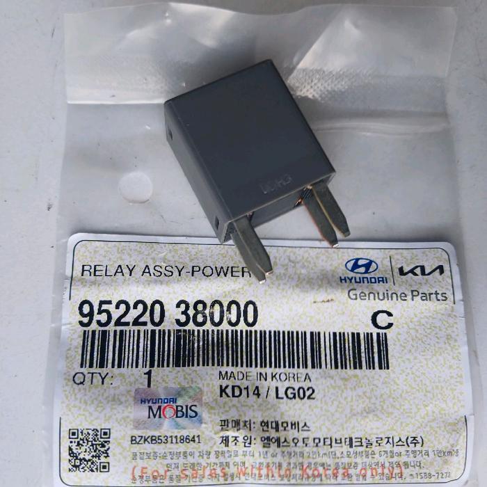 RELAY POWER KAKI 4 HYUNDAI TRAJET 95220 38000 ASLI OK%