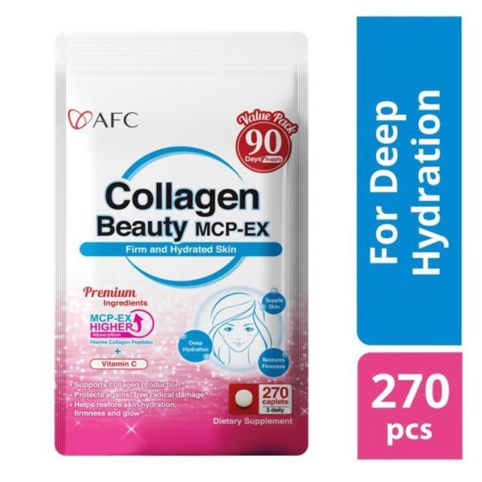 Afc Japan Collagen Beauty Mcp Made In Japan 270 Pcs / Collagen Afc Best Seller