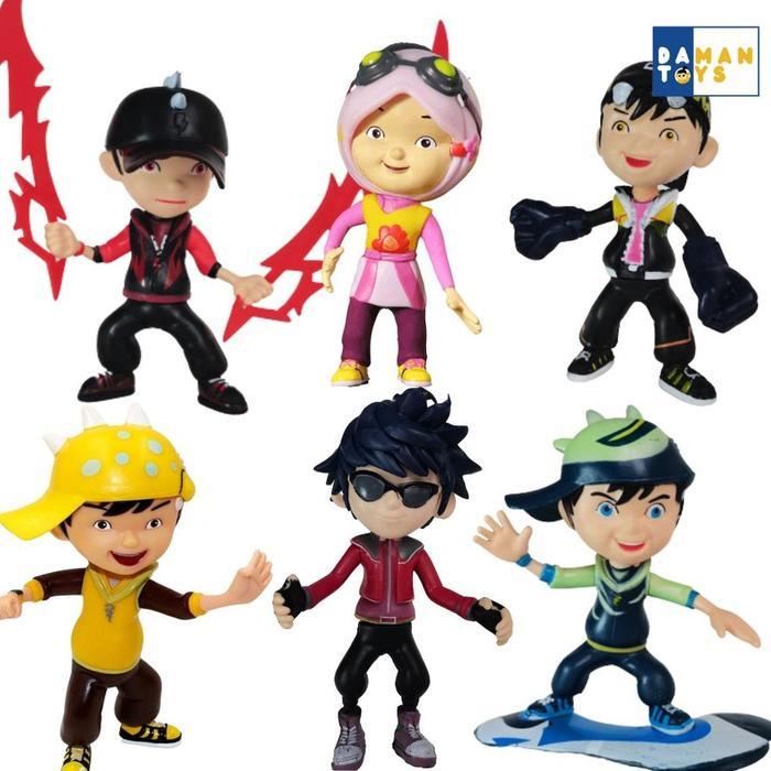 Ready Mainan Boboiboy Galaxy Halilintar Boboboy Boboboi Action Figure Satuan