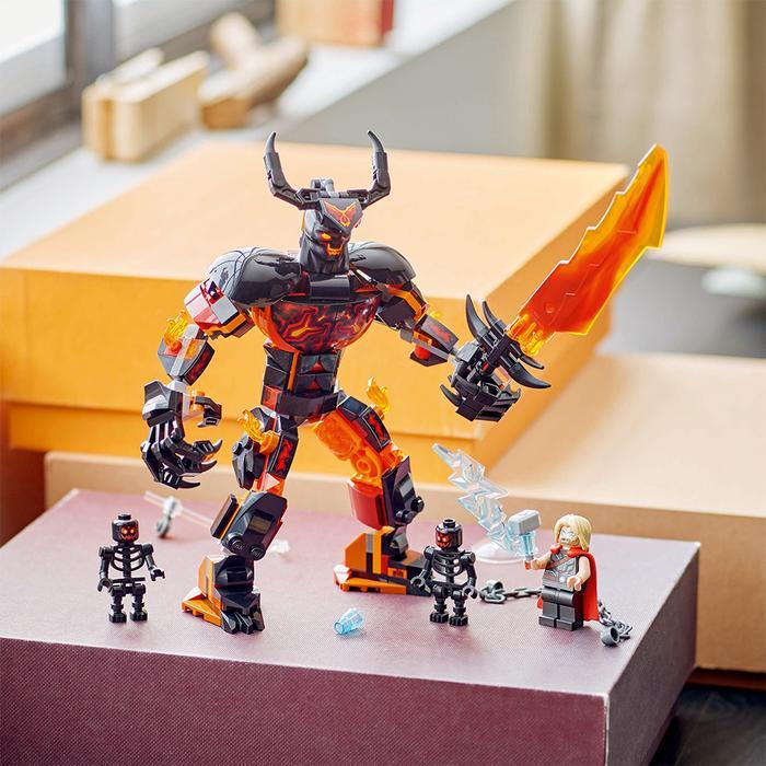 LEGO Marvel Thor Vs Surtur Construction Figure 76289 by Zuka