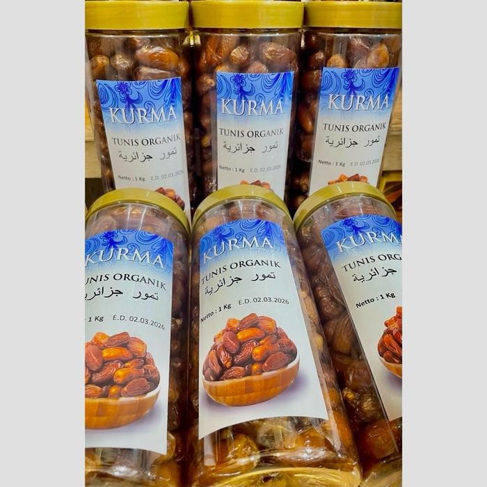 

Mamiseler45 - Kurma Tunisia Organik Premium 1Kg - Kurma Alami Food Makanan