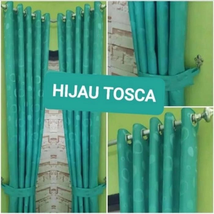 Gorden Embos Smokring Hijau Tosca