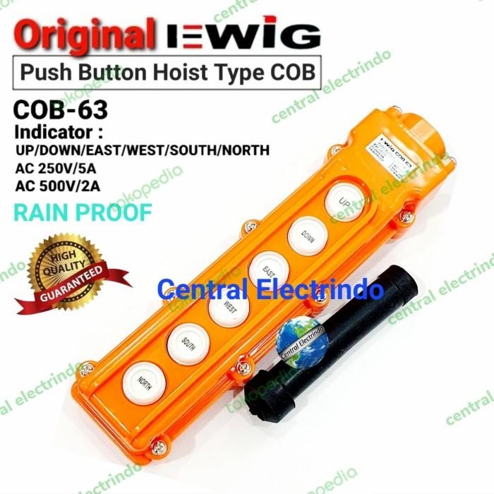Hoist Push Button EWIG COB-63 6 Toml.