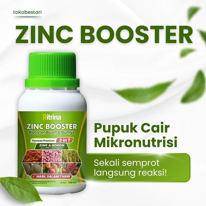 

Promo Ritrina Zinc Booster - Booster Pelebat Dan Pemacu Buah Dan Bunga Untuk Cabe, Durian, Padi,