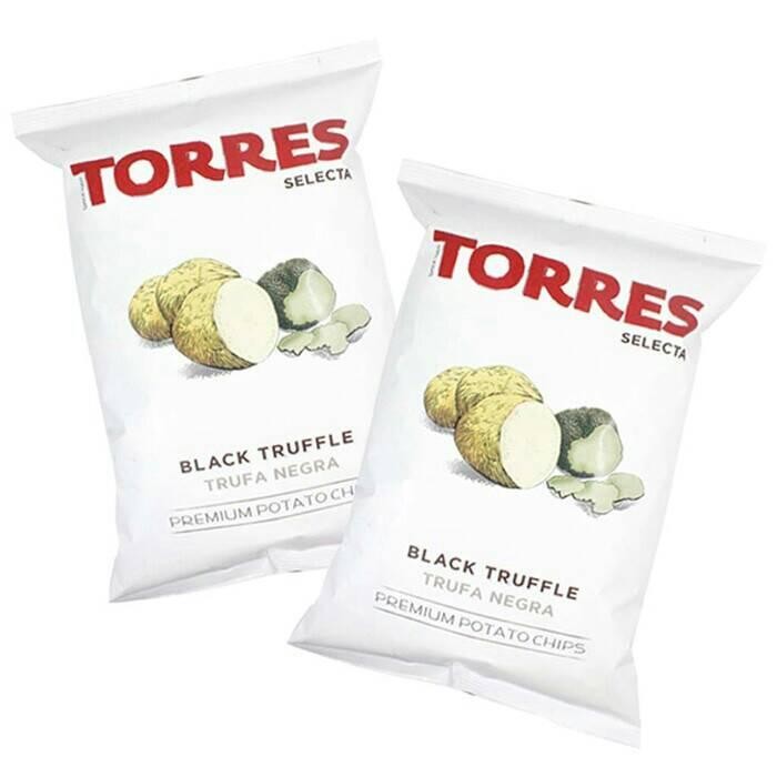 

TORRES POTATO CHIPS BLACK TRUFFLE SNACK CEMILAN KENTANG IMPORT