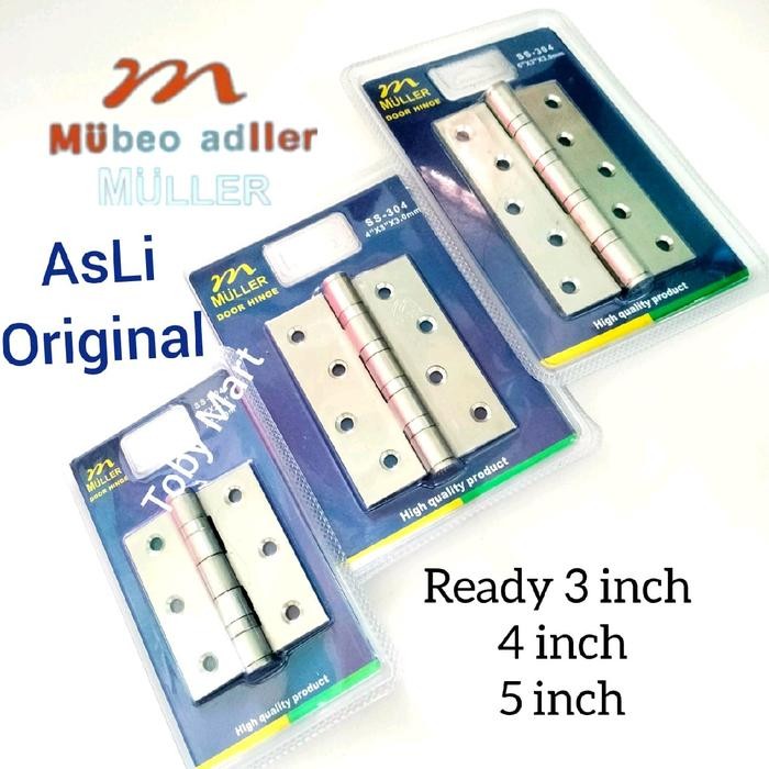 EngseL Pintu MULLER / Engsel pintu jendela 5 inch 4 3