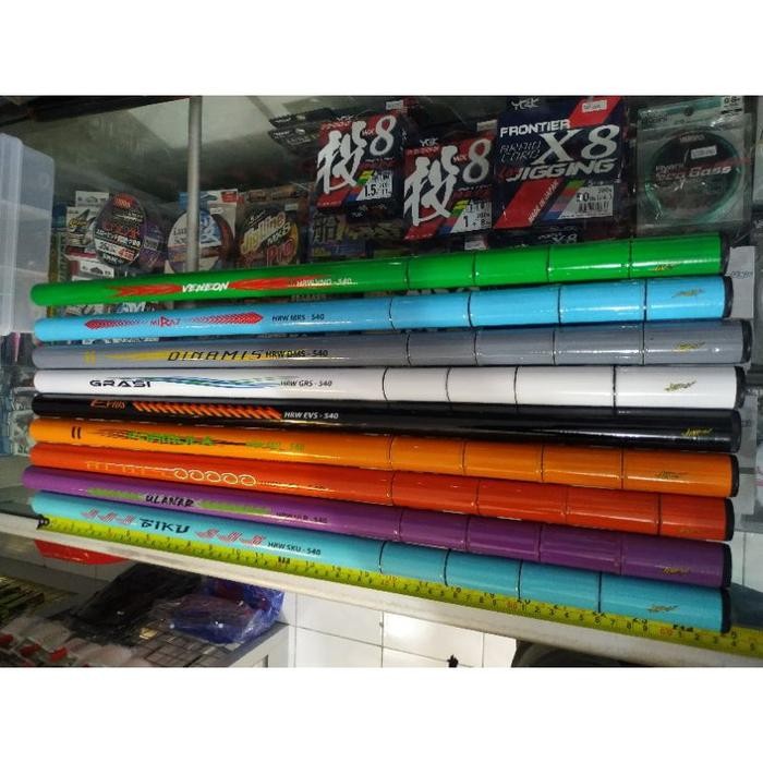 Joran Tegek 5,4 M Giant Flag / Mini Flag HRW Tongkat