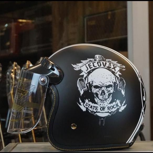Melayani Faktur Pajak Helmet Motor Retro Gigas X Jecovox