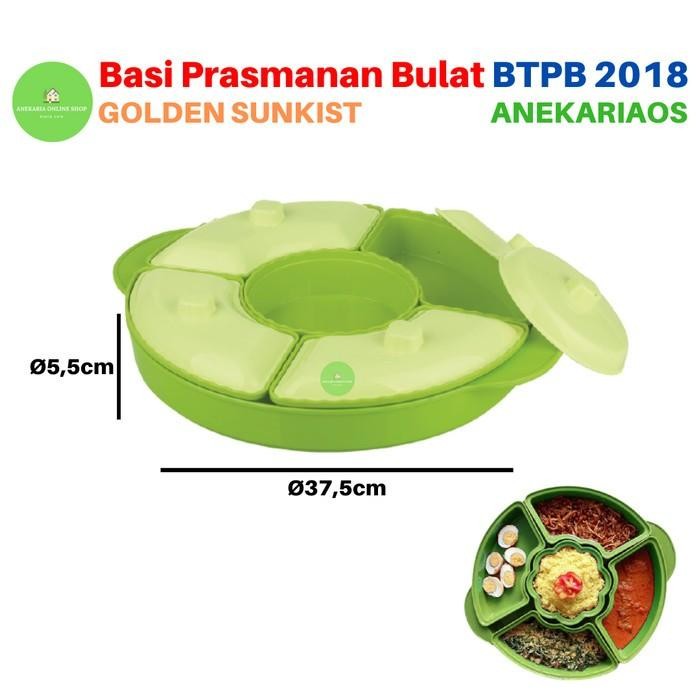 Basi Prasmanan Bulat (BTPB 2018) Golden Sunkist