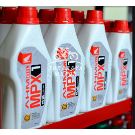 Oli MPX1 800ml Pelumas mesin motor Honda Supra X 125 Revo Sonic 150 Blade Supra fit Verza Dll