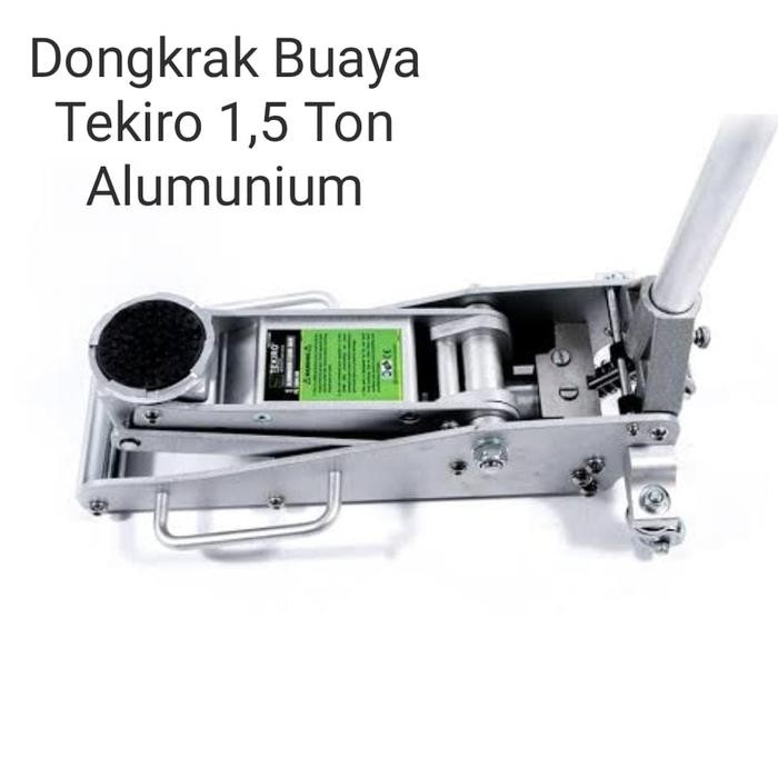 DONGKRAK BUAYA ALUMUNIUM TEKIRO KAPASITAS 1,5 TON
