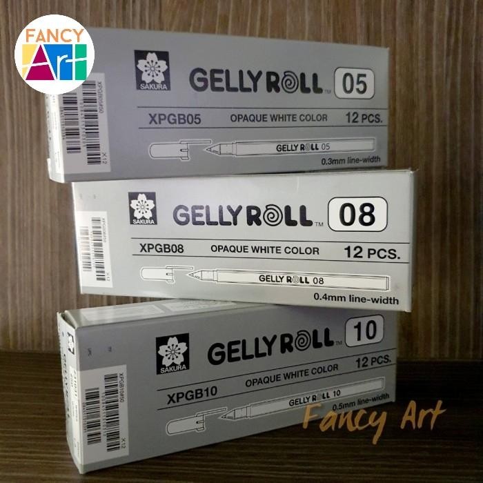 

Sakura Gelly Roll Pen White