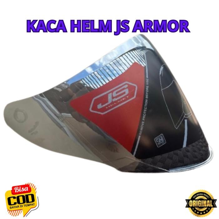 KACA HELM JS ARMOR MOTORCYCLE VISOR/VISOR HELM/VISOR IRIDIUM/VISOR CLEAR/KACA IRIDIUM/KACA HELM/KACA