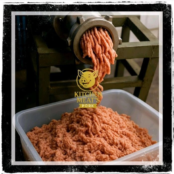 

Pilihan- Pork Minced/Daging Babi Giling Non Halal @ 1Kg - Prime Pork Mince Low Fat 10% - Segar