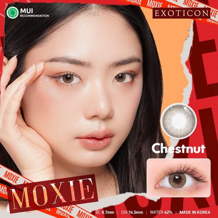 Pilihan- Exoticon Softlens - Moxie - Chestnut Eye Soflens Lensa