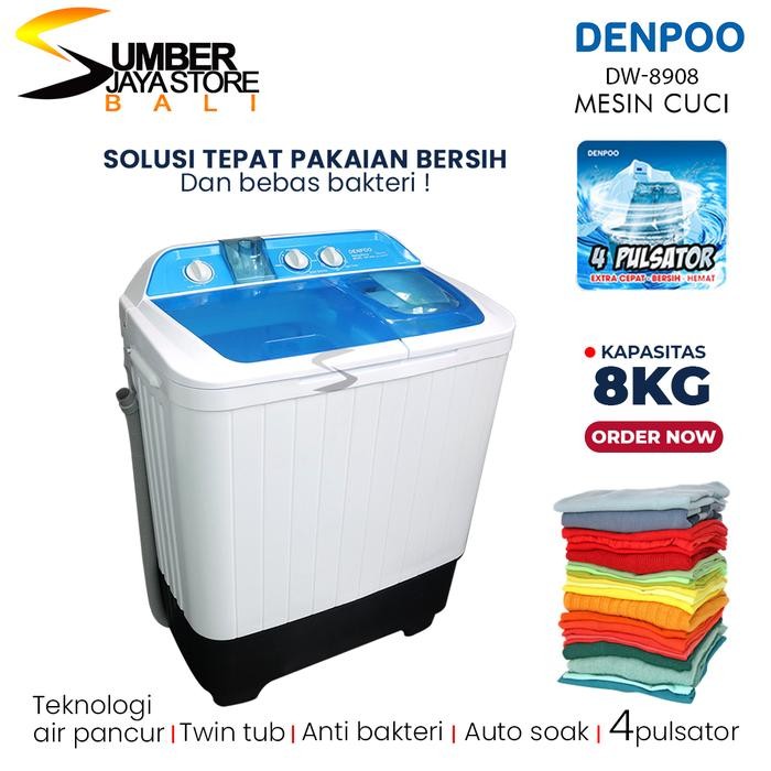 Mesin Cuci Denpoo DW-888B