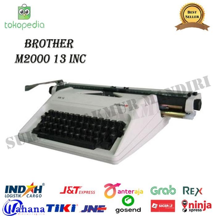 

MESIN TIK BROTHER M2000 13INC