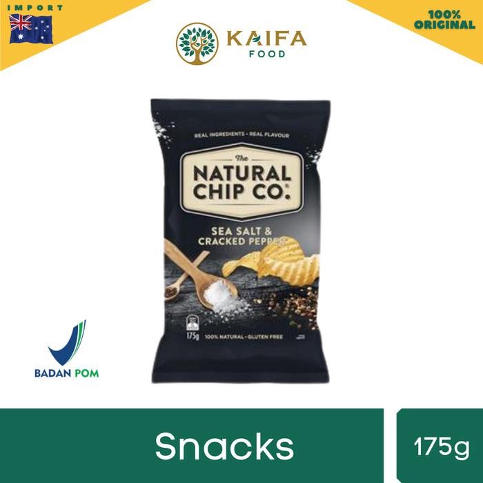 

Pilihan- Natural Chips Co Australian Chips Cracked Pepper - Keripik Kentang Rasa Lada