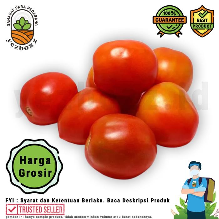 

Pilihan- Tomat Merah Segar Per 5 Kg (Harga Grosir)