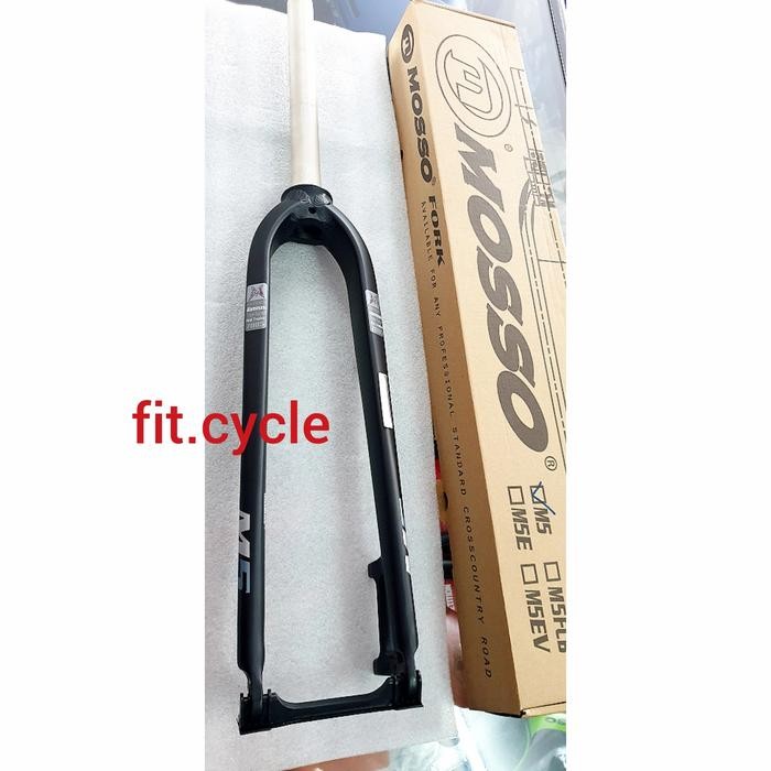 Diskon Fork Sepeda Mosso Rigid M5 Hitam