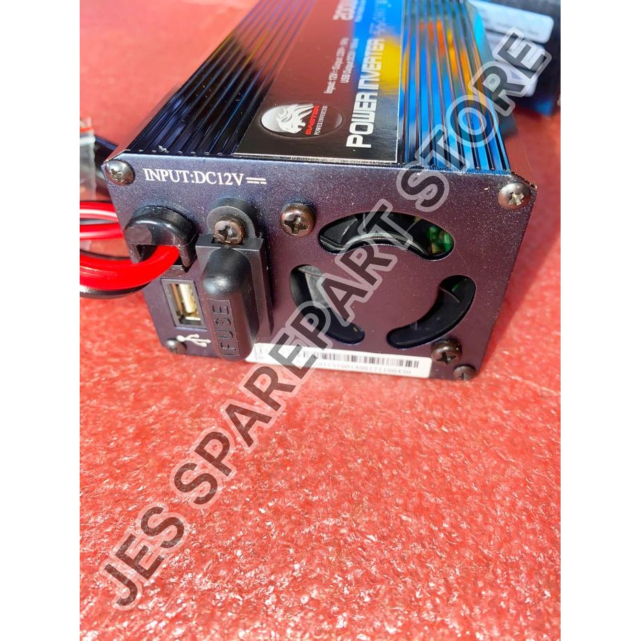 POWER INVERTER 200 WATT INVERTER MASTER POWER INVERTER DC TO AC MASTE